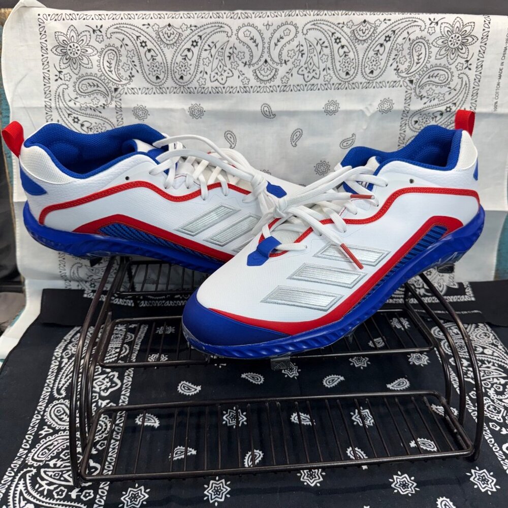 Adidas Icon 6 Bounce USA All Star Game Baseball Cleats Mens Size 12 GZ0452